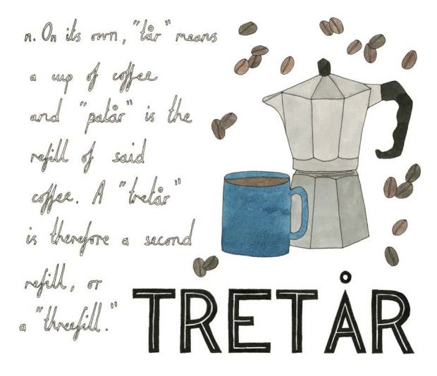 Tretar - Swedish, noun