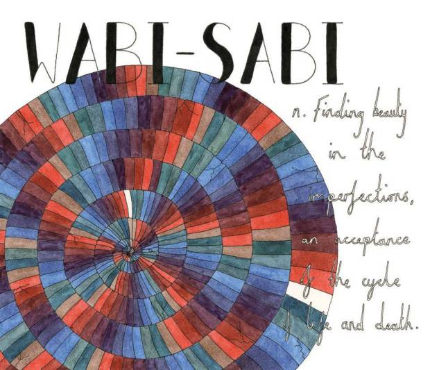 Wabi-sabi - Japanese, noun