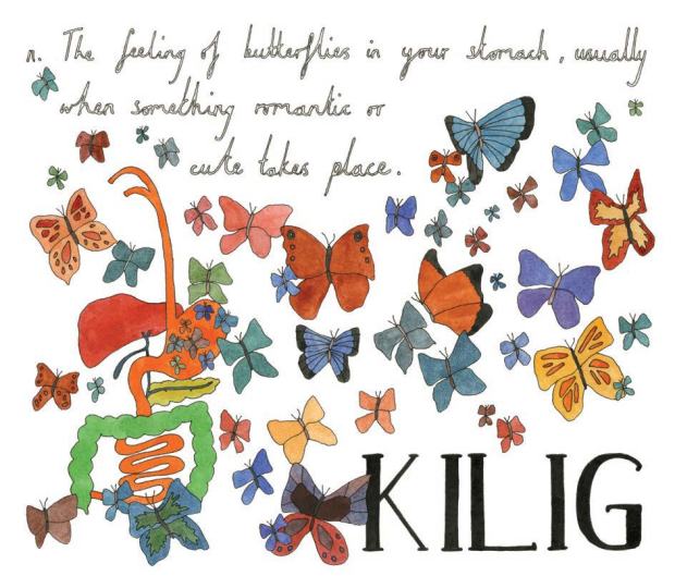 Kilig - Tagalog, noun