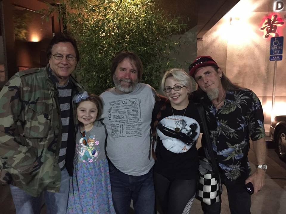 He really was a part of my family. Richard seen here with my daughter Maddilyn, my fiance Bill, myself, and my father.