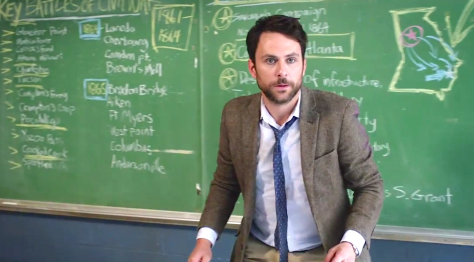 Poor Charlie Day.