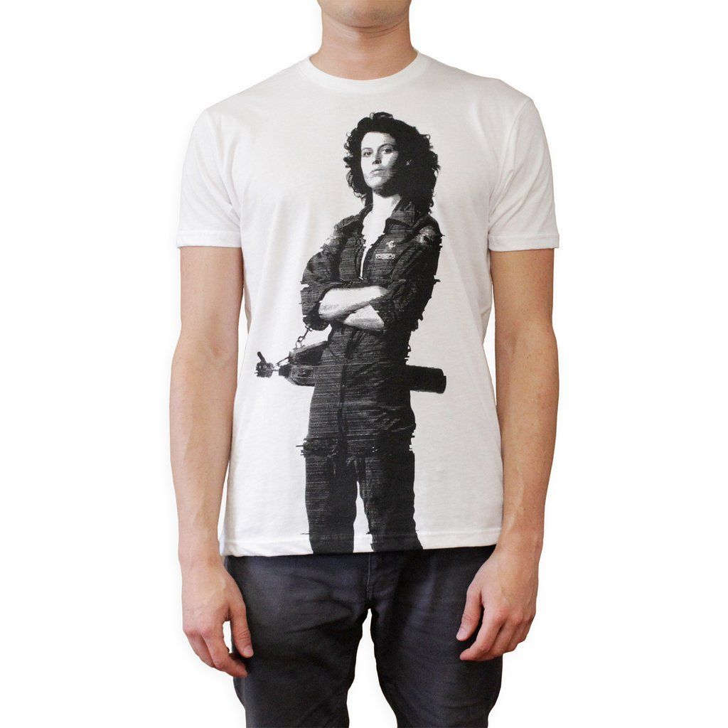 Mondo's "Aliens" shirt designed by Jay Shaw.