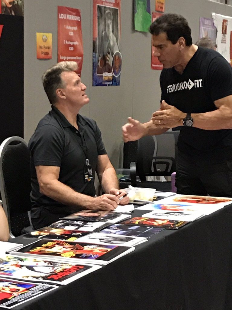 Where’s The Beef? Flash Gordon And Incredible Hulk Actors Purportedly Go Nose-To-Nose At London Comic Con