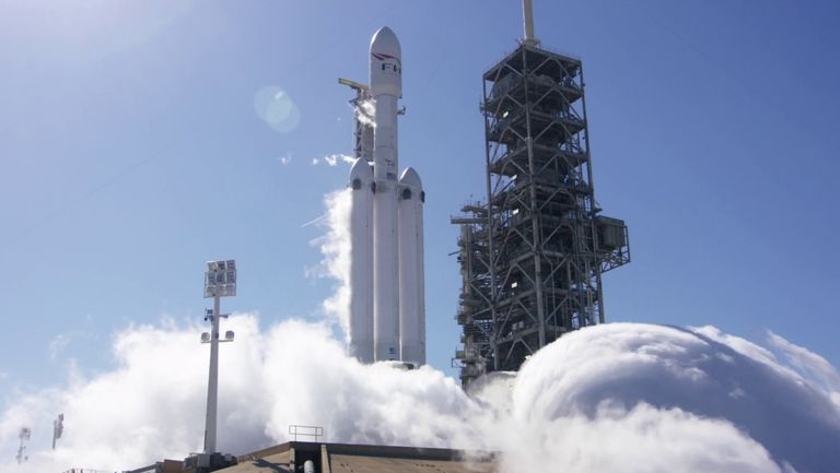 SpaceX Is Less Than 15 Minutes From Launching Falcon Heavy