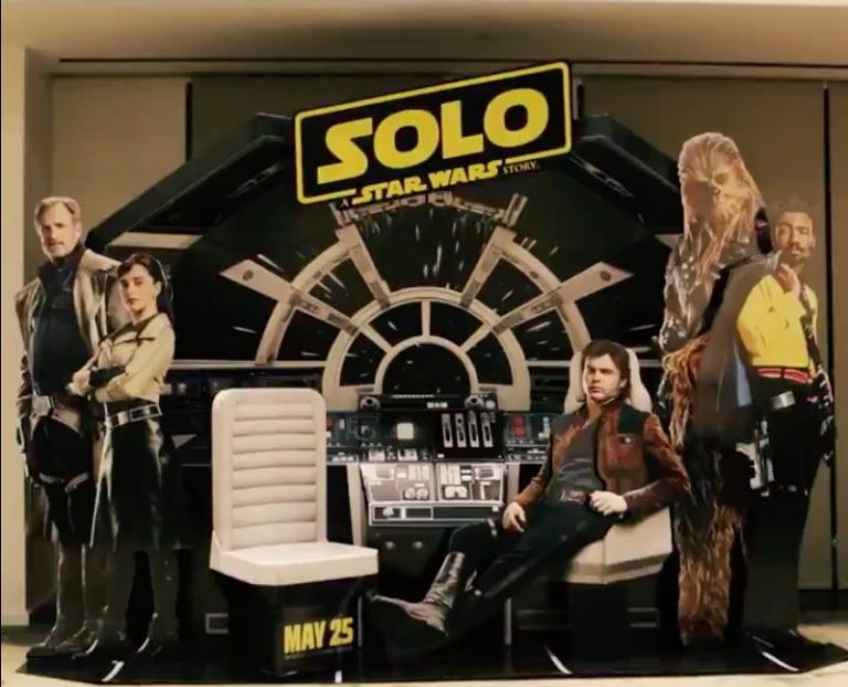 Star Wars Releases First Look at ‘Solo’ Lobby Display