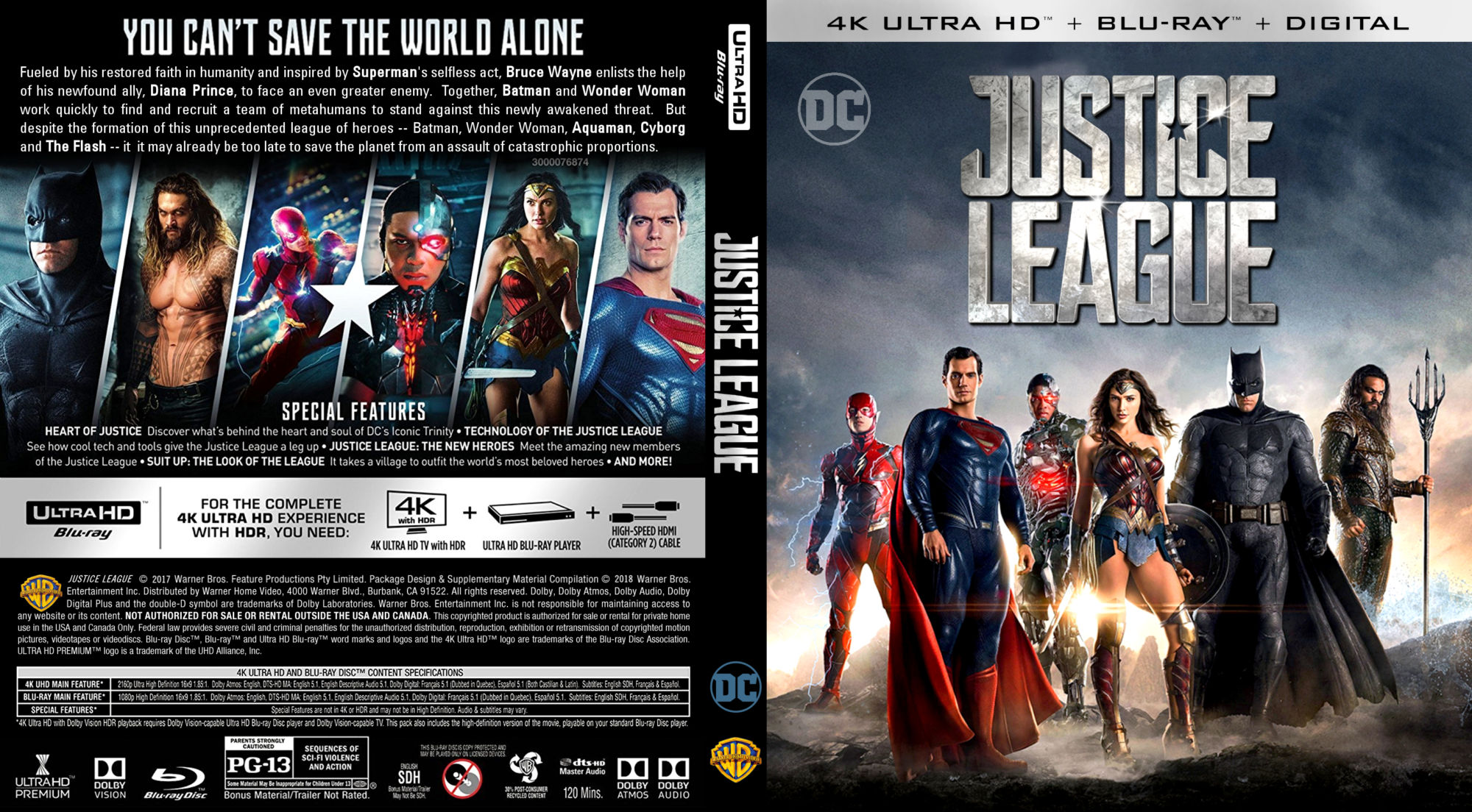 Let's Talk About Justice League on 4K: Kind of the Snyder Cut
