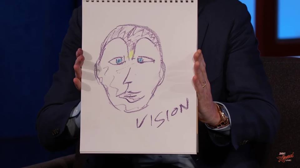 'Avengers: Infinity War' Cast Draws Their Characters On Jimmy Kimmel Live