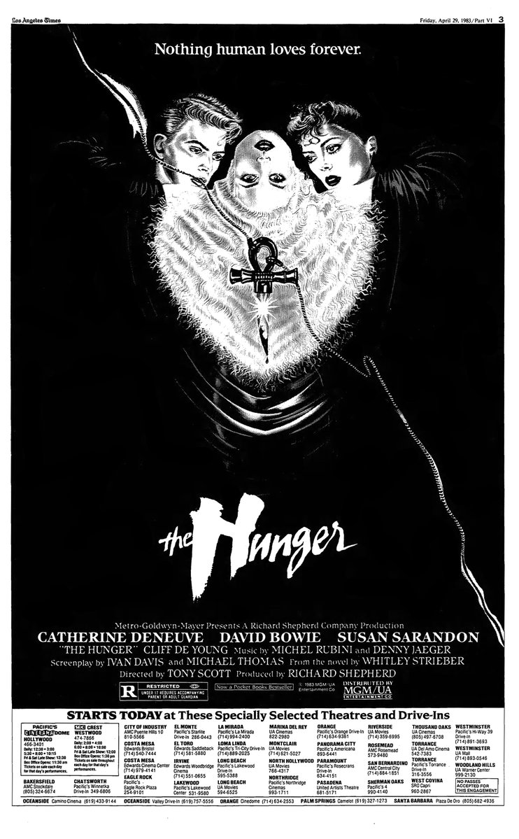 Let's Talk About "The Hunger" On it's 35th Anniversary