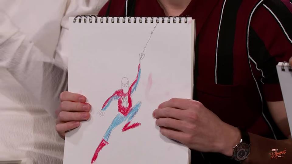 'Avengers: Infinity War' Cast Draws Their Characters On Jimmy Kimmel Live