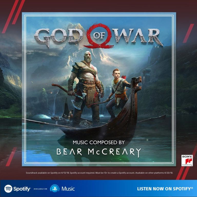 PlayStation Releases Bear McCreary’s God of War Soundtrack on Spotify a Week Early