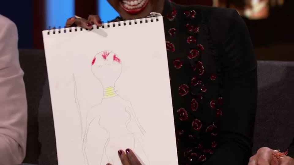 'Avengers: Infinity War' Cast Draws Their Characters On Jimmy Kimmel Live