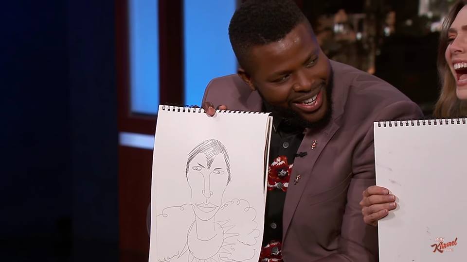 'Avengers: Infinity War' Cast Draws Their Characters On Jimmy Kimmel Live