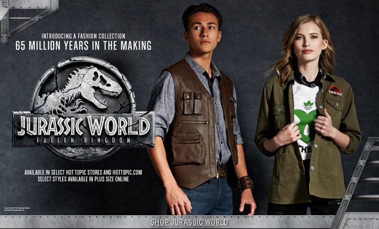 Hot Topic Releases Jurassic Park Collection for the Film’s 25th Anniversary
