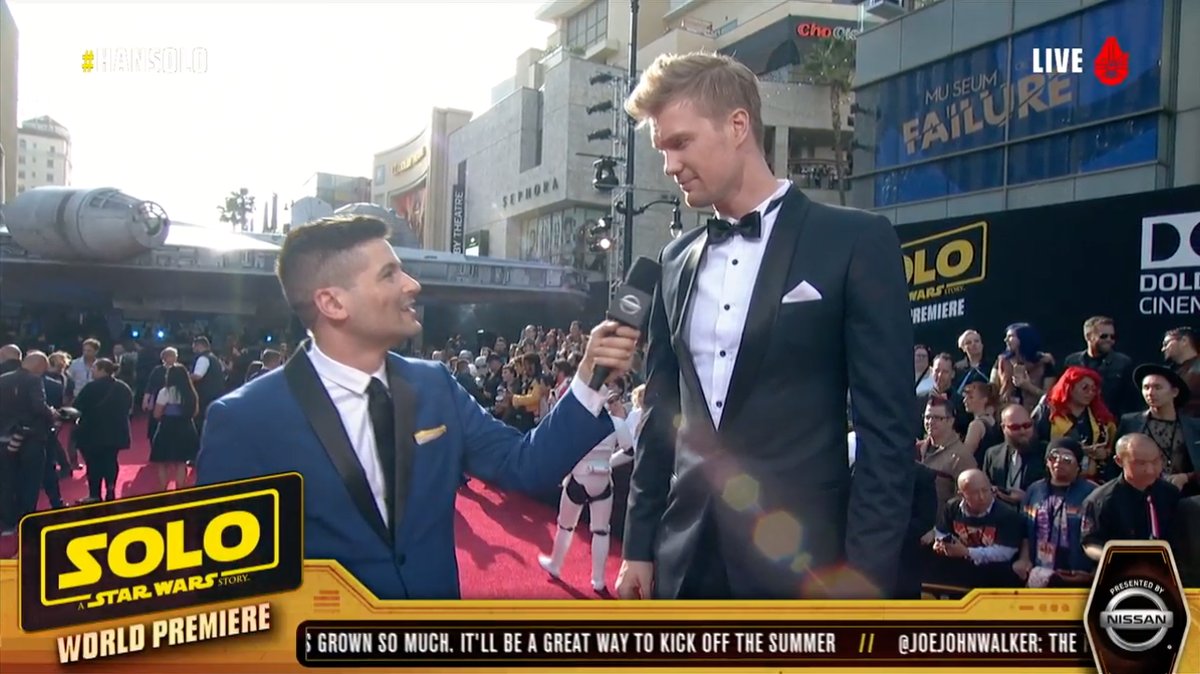Watch: Live From 'Solo: A Star Wars Story' Red Carpet In Los Angeles