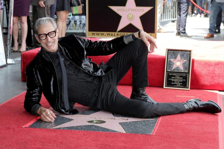 Jeff Goldblum Goldblummed During His Star Ceremony