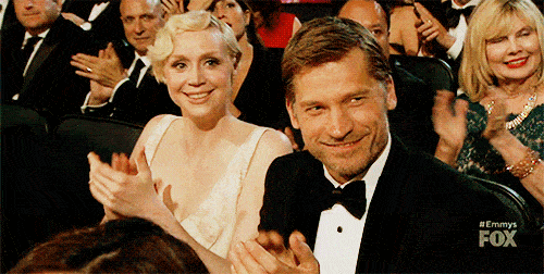 Gwendoline Christie and Nikolaj Coster-Waldau Have BFF Shirts