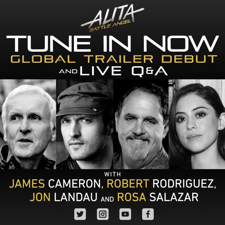 Alita: Battle Angel Facebook Live Q&A with Cast and Crew