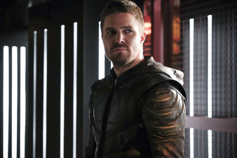 Stephen Amell Teases New Superhero Suiting Up for the First Time