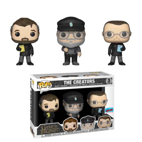 George R. R. Martin, Benioff and Weiss Get FUNKO Pops