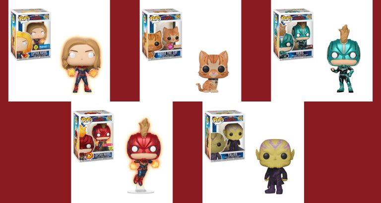 Funko Releases ‘Captain Marvel’ Line of Pops, Dorbz, and More!
