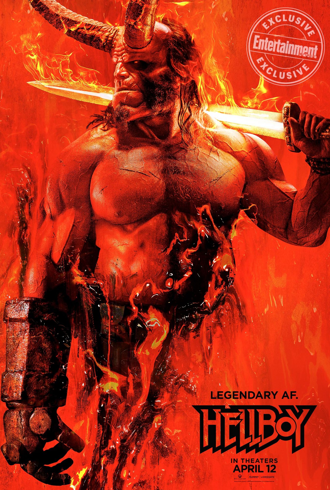 Comparing Big Red to Hamlet: David Harbour Talks 'Hellboy'