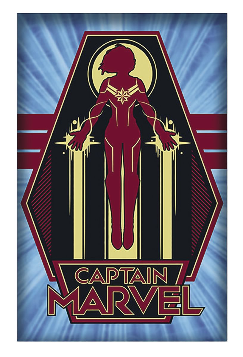 Hey Captain Marvel Fans, Check Out Pyramid America's New Merch!