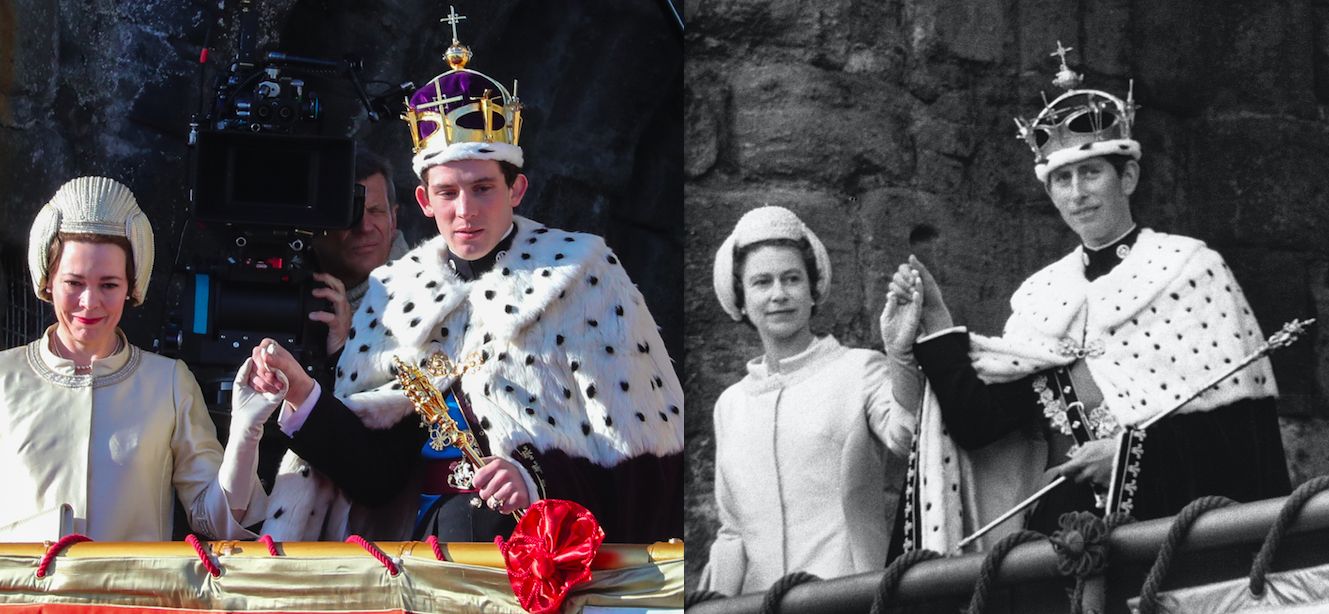 'The Crown': Recreating Prince Charles' 1969 Investiture Ceremony in S3
