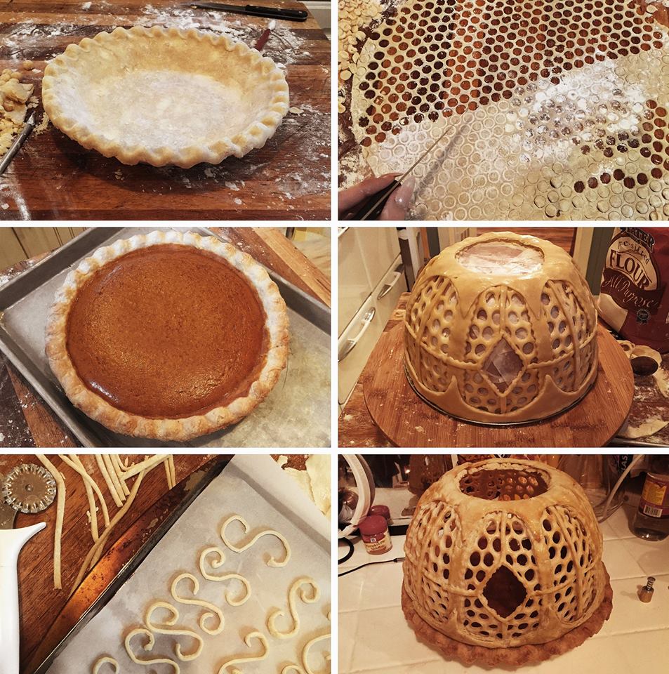 You've GOT to See Christine McConnell's Cinderella Pumpkin Pie