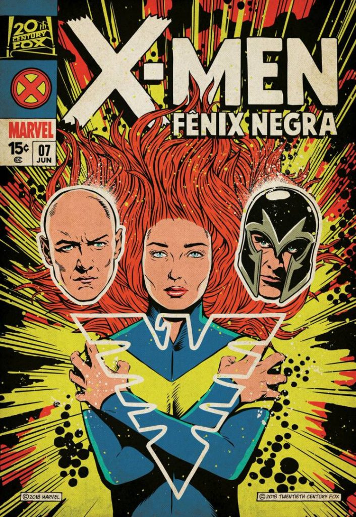 Comics-Inspired New ‘Dark Phoenix’ Poster from Brazil Comic Con