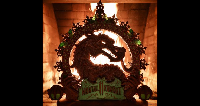 Christine McConnell’s INCREDIBLE Mortal Kombat Gingerbread Dragon