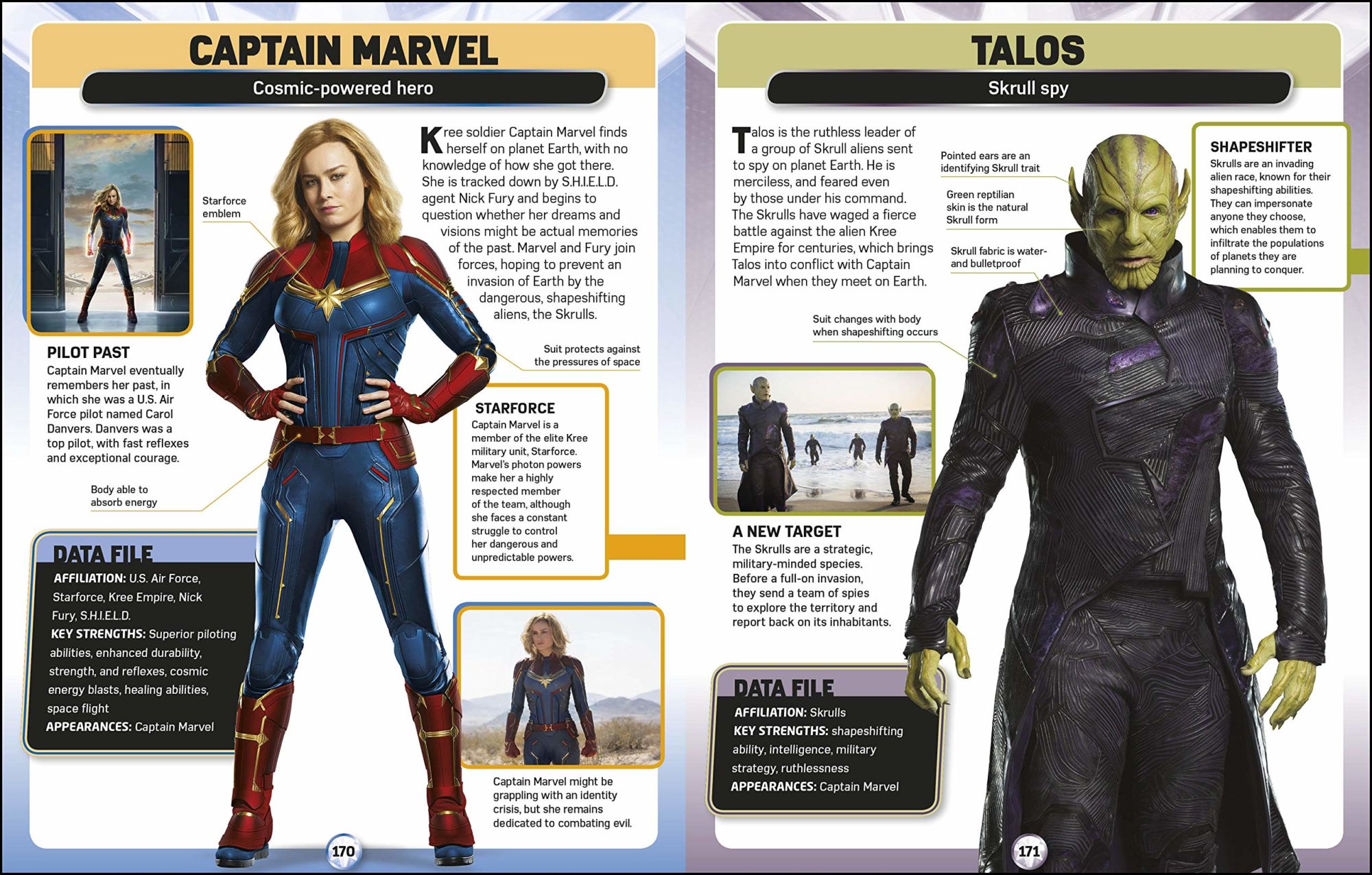 Captain Marvel and More from Marvel Studios Character Encyclopedia