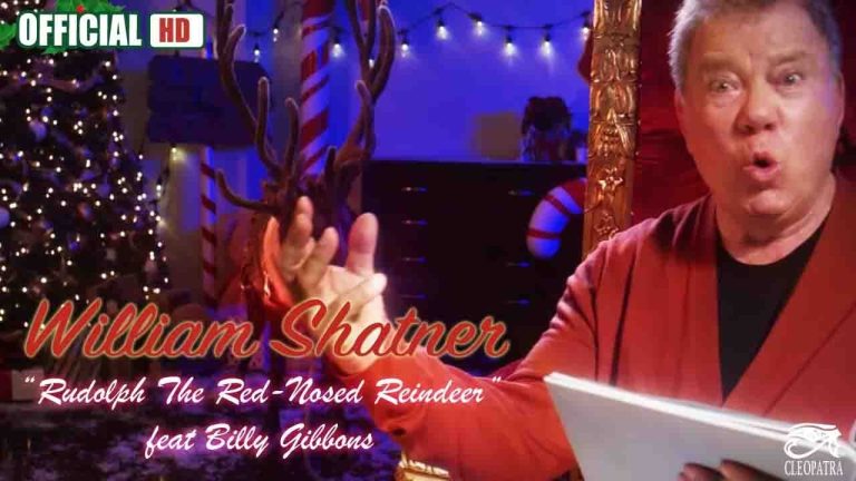 Watch William Shatner, ZZ Top’s Billy Gibbons Perform “Rudolph”