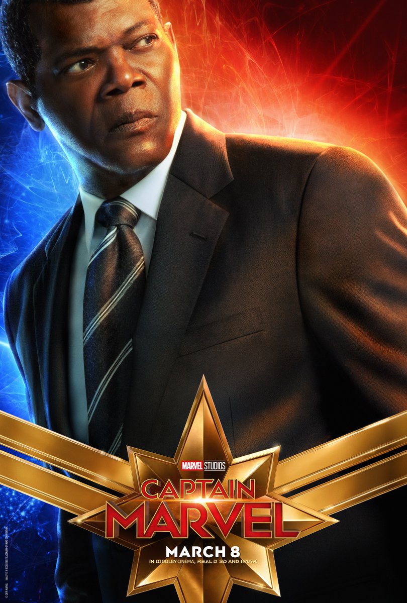 10 BRAND NEW 'Captain Marvel' Character Posters, Including Goose!