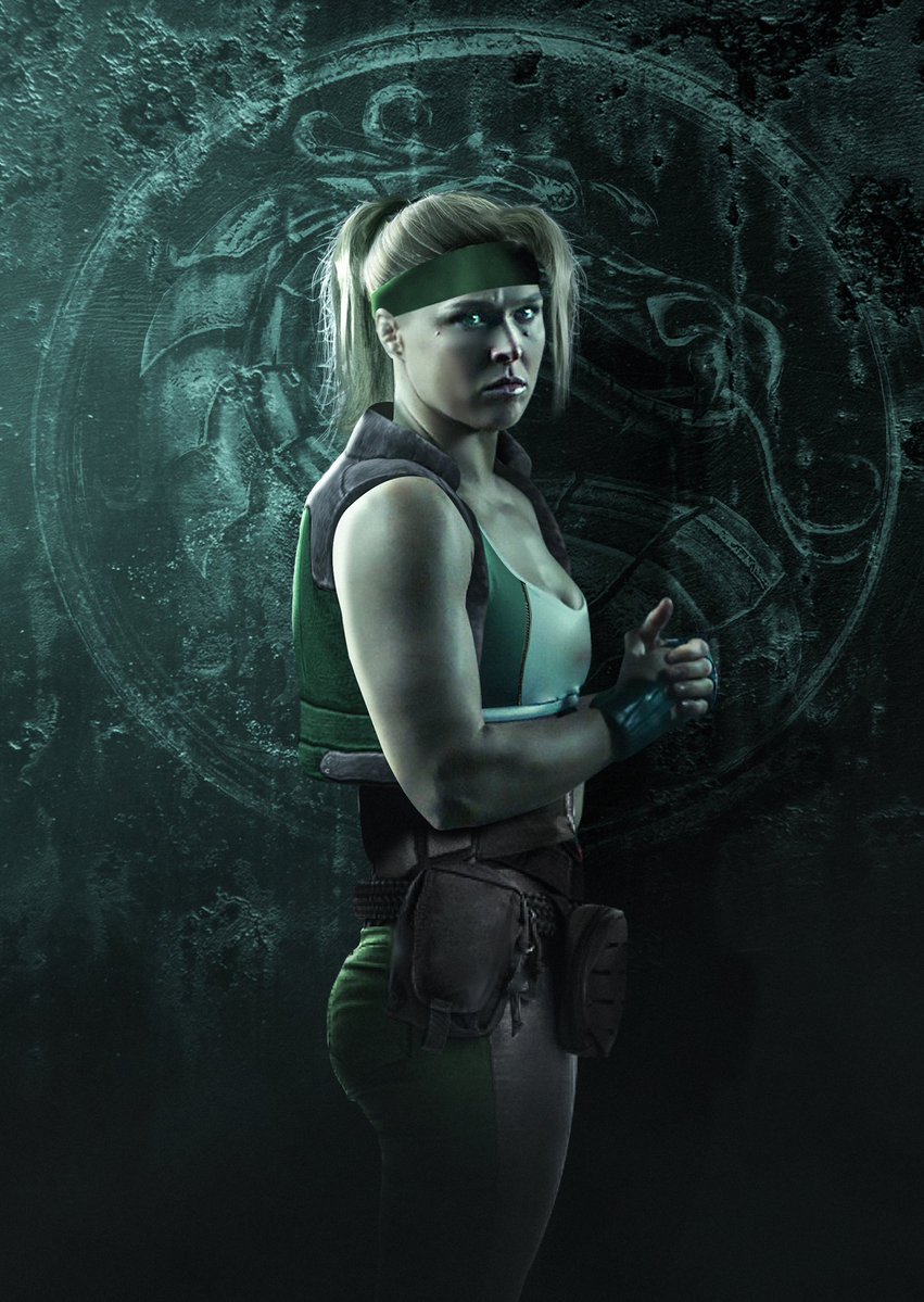 BossLogic Imagines Ronda Rousey as Sonya Blade for Mortal Kombat 11