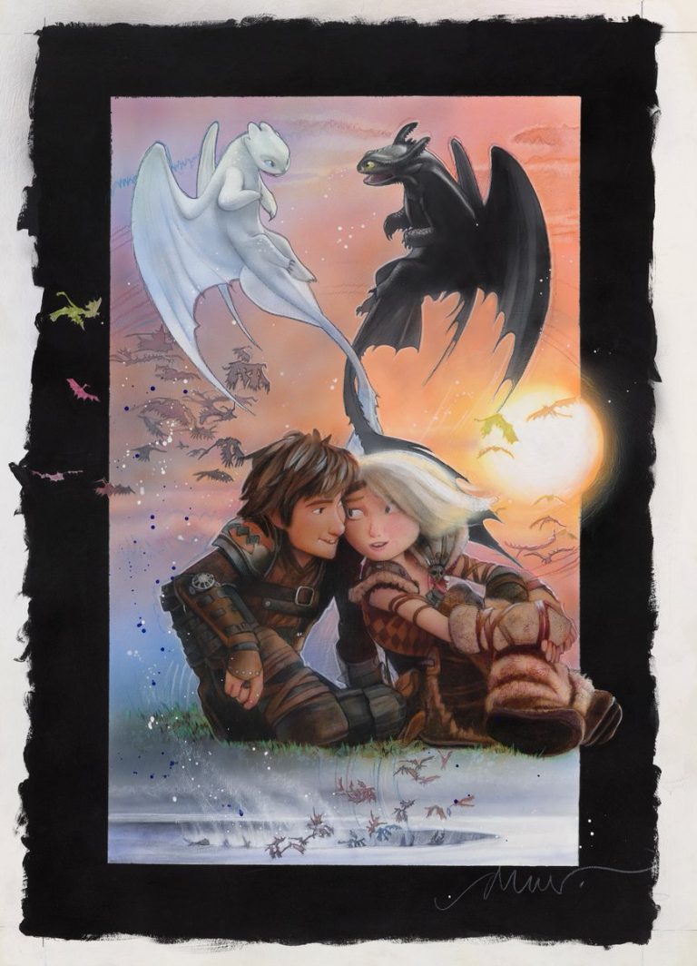 Drew Struzan out of Retirement for ‘How To Train Your Dragon 3’ Posters