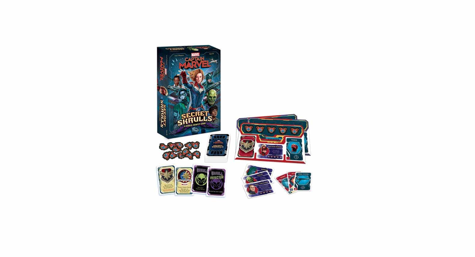 Check Out the Captain Marvel: Secret Skrulls Card Game!