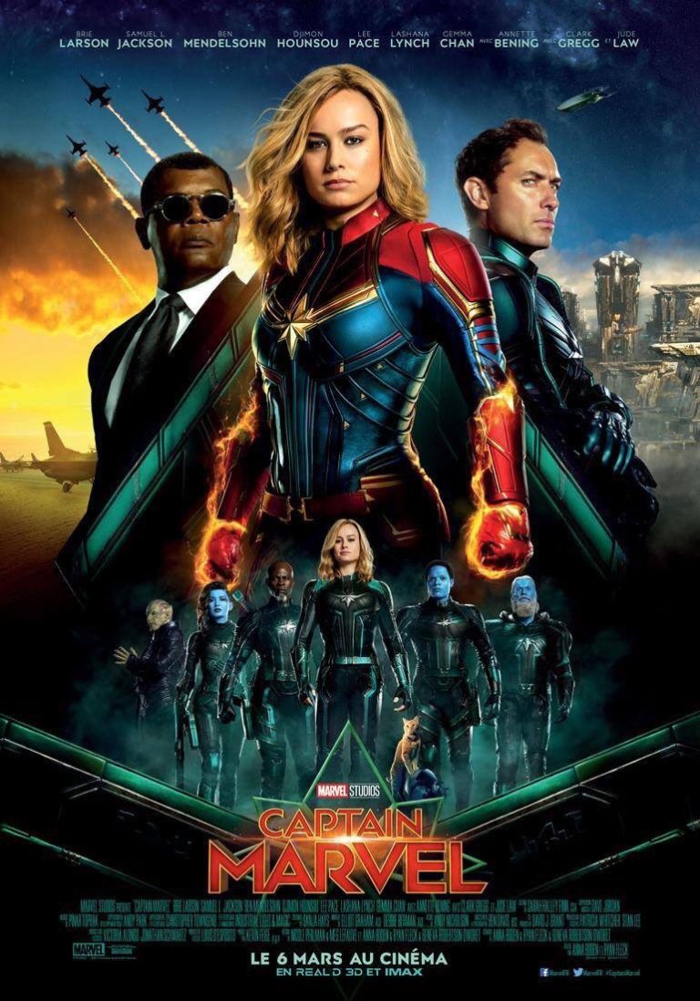 Vibrant and Badass- International ‘Captain Marvel’ Poster