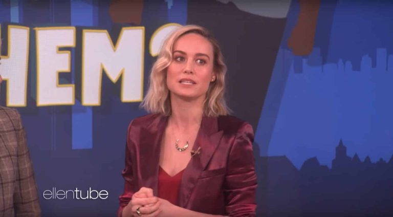 Brie Larson Raises Money for #CaptainMarvelChallenge with ‘Ellen’