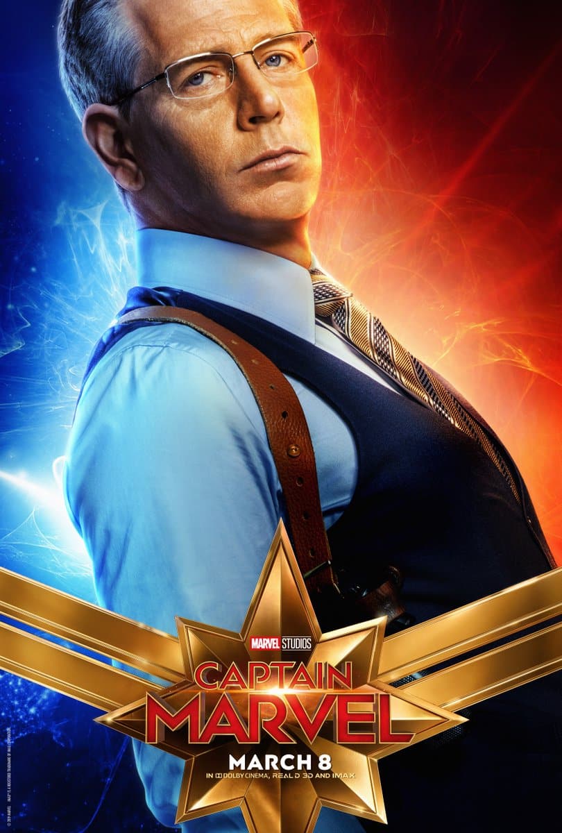 We Love This Description of Ben Mendelsohn While Filming 'Captain Marvel'