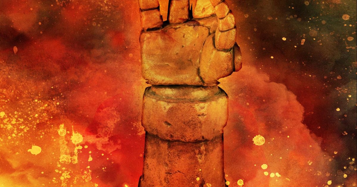 Chronicle Collectables has a LIFE-SIZED 'Hellboy' Right Hand of Doom