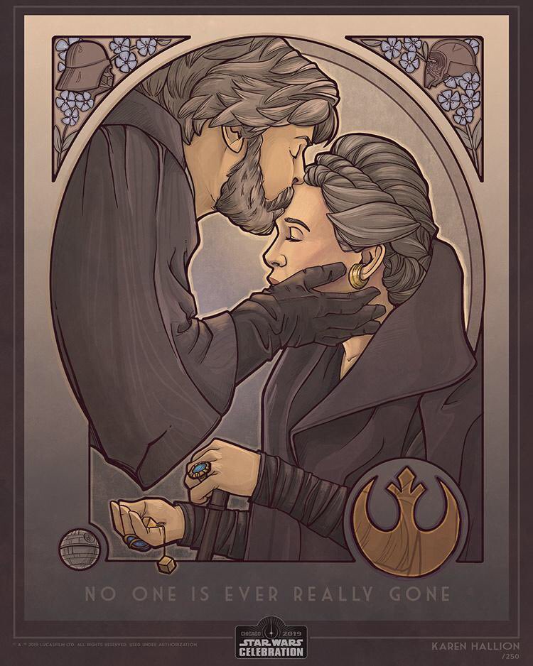 Beautiful Art of Mark Hamill’s Favorite ‘Star Wars: The Last Jedi’ Moment
