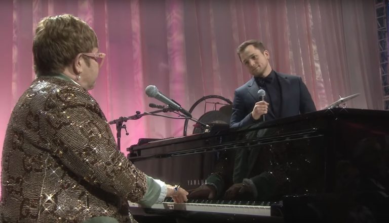 Sir Elton John, Taron Egerton Duet on ‘Tiny Dancer’ Post-Oscars