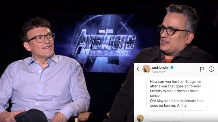 Josh Brolin Asks The Russo Brothers ‘Avengers: Endgame’ Questions from the Set of ‘Dune’