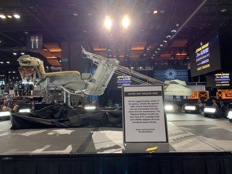 First Look at ‘The Mandalorian’ Speeder Bike from Star Wars Celebration