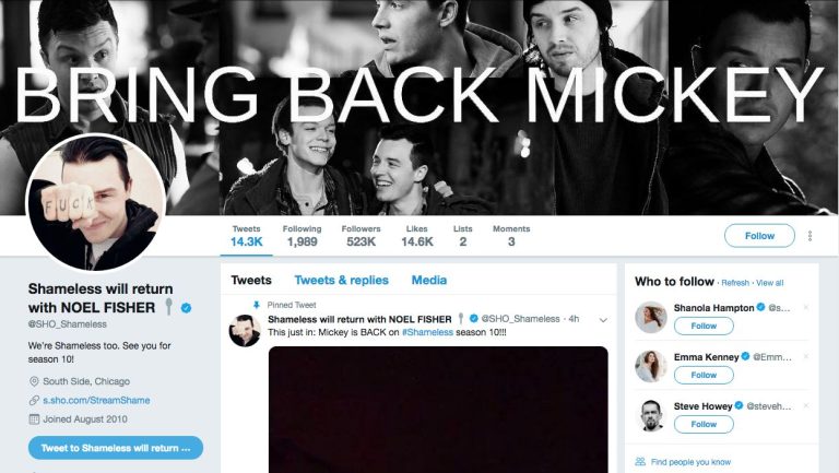 Noel Fisher Takes Over ‘Shameless’ Twitter, Teases Mickey’s Return in Season 10