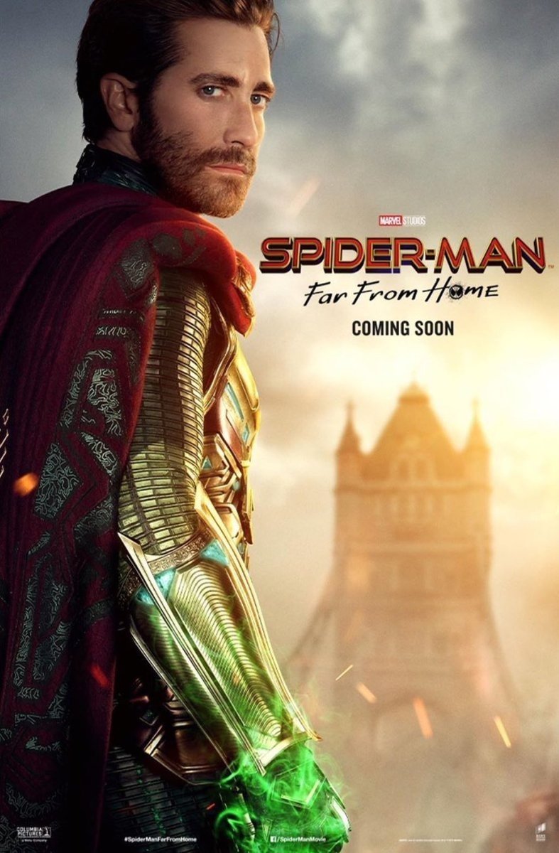 International Character Posters for 'Spider-Man: Far From Home'
