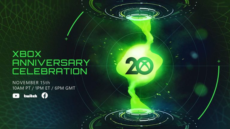 Happy 20th Anniversary Xbox- Watch the Official Live Stream Here