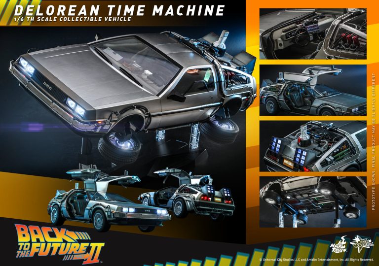 Hot Toys DeLorean Time Machine Up for Pre-Order!