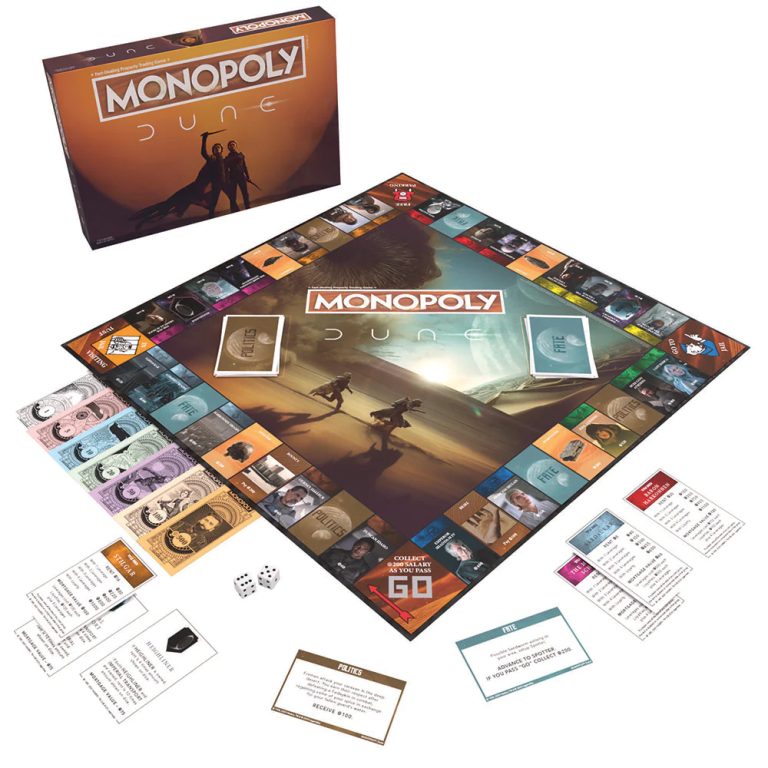 Control the Spice and Galaxy with “Dune” Monopoly