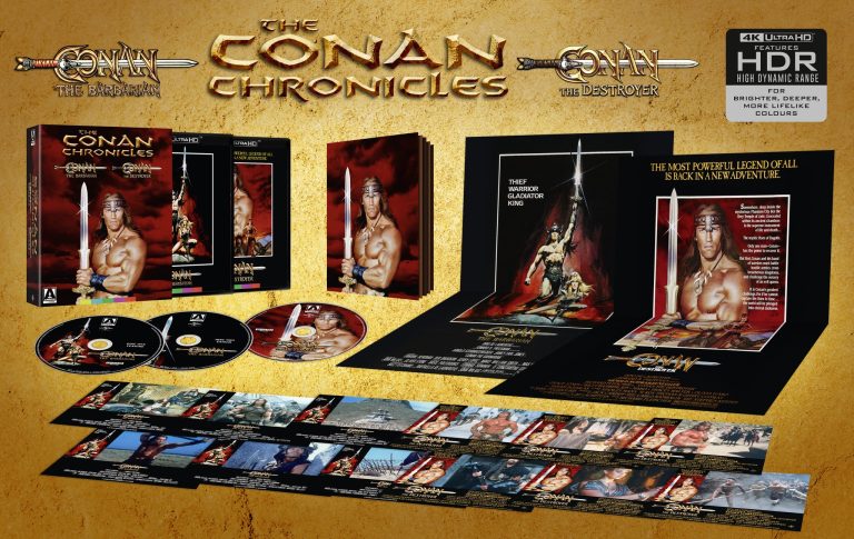 Arrow Video Announces “The Conan Chronicles” 4K Set